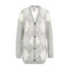 Grey Knitwear Cardigan AW24 Women's Clothing