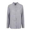 Clear Blue Striped Long-Sleeved Shirt