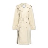 Double-breasted trench coat