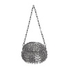 Silver Ball-Shaped Bag