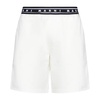 Logo-Print Elasticated Waistband Shorts