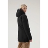 Renewed Black Parka with Feminine Touch