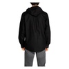 Black Hooded Cotton Shirt