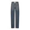 Baggy Twisted Leg Trousers in Blue