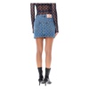 Moon Denim Mini Skirt Light Blue