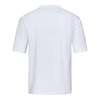 White Ribbed Crewneck T-shirts and Polos