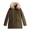 Dark Green Arctic Raccoon Parka