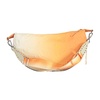 Expandable Orange Handbag with Adjustable Strap