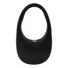 Black Leather Shoulder Bag