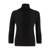 Wool High-Necked Jumper with Details