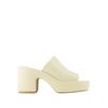 Dodie Sandals - Clergerie - Yellow - Leather