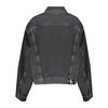 Black Denim Jacket Long Sleeve Logo