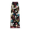 DOLCE & GABBANA Floral Print Silk Pants for Women