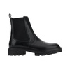 Black Leather Chelsea Boots