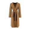 Flowing Lines Trench Coat