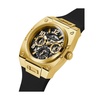 Prodigy Silicone Multifunction Watch Black/Gold