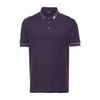 Purple Polo Shirt with Logo Detailing