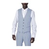 Blue Polyester Suit Vest Collection