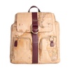 Burgundy Geo Classic Backpack