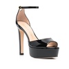 Black DiscoPlatform Sandals