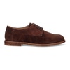 Brown Suede Derby Shoes