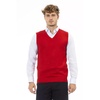 Red V-neck Vest