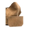 Brown Suede Tote Bag