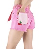 Women's Denim Patch Shorts