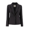 Lace Insert Blazer Jacket