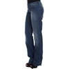 Chic Boot Cut Blue Denim Jeans