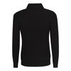 Black Ribbed-Knit Jumper AW22