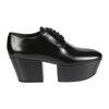 Leather Platform Loafers