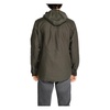 Green Hooded Cotton Shirt Fall/Winter