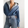 Denim Archetypes Hooded Bodysuit