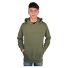 Green Hooded Sweater Logo Front