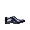 Black Leather Oxford Lace Shoes