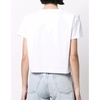 White Knitwear T-Shirt