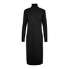 Soft Knit Roll Neck Long Dress