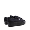 Casual Women Black Textile Sneakers