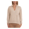 PHINE Pullover, Polo Neck, V Neck, Front Pockets