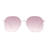 Gold Square Sunglasses with Rose Gradient