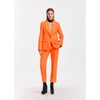 Orange Tapered Leg Pants