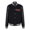 Balmain Logo Patch Panelled Bomber Jacket