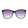 Blue Round Gradient Sunglasses 100% UV Protection