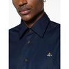 Blue Orb Logo Embroidered Shirt