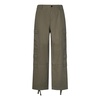 Cargo Green Trousers with Drawstring