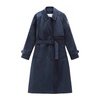 Classic Blue Trench Coat