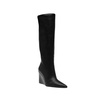 Pointed Toe Synthetic Leather Boots