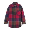 Red Flannel Oversized Shirt