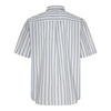 Striped Cotton Short-Sleeved Shirt